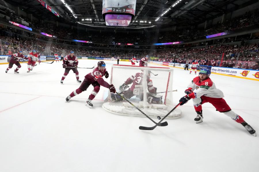 Bēdīgi! Latvijas hokeja izlasei čempionātā joprojām sliktākais vairākums