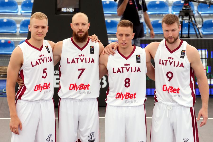 Latvijas 3x3 izlase sāk Eiropas spēles ar divām uzvarām