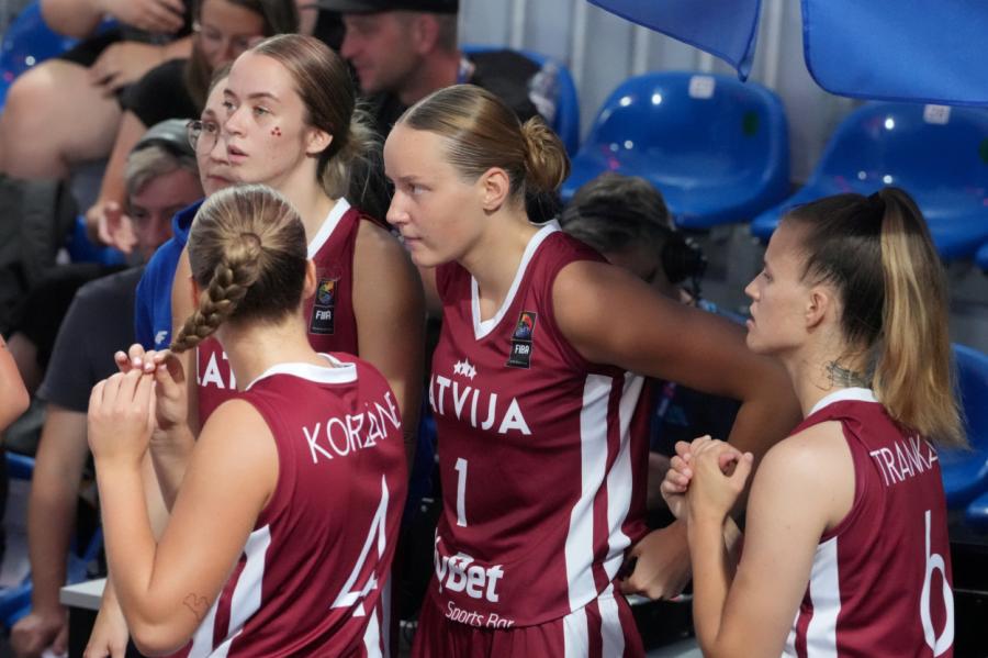 Latvijas sieviešu izlase ar zaudējumu beidz Eiropas spēļu 3x3 basketbola turnīru