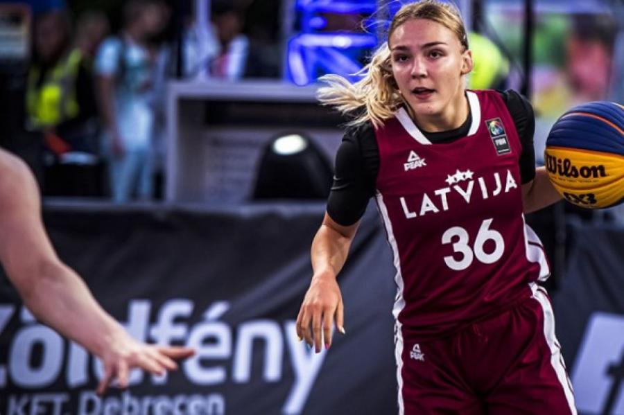 Latvijas 3x3 basketbolistes Pasaules sērijas posmā neizkļūst no apakšgrupas