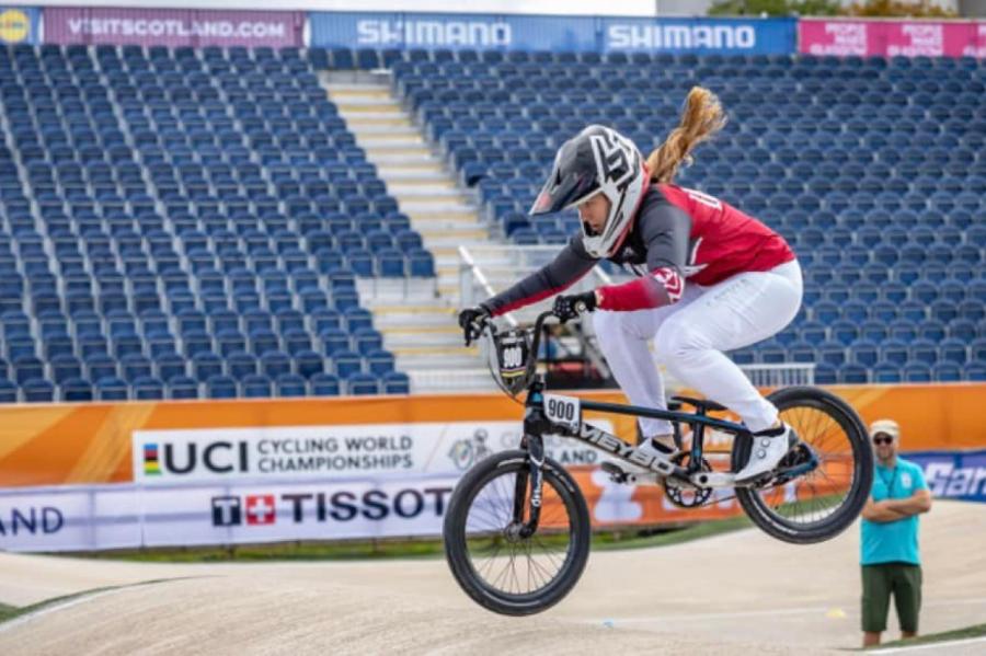 Zelts!! Stūriška kļūst par pasaules junioru čempioni BMX riteņbraukšanā (+VIDEO)