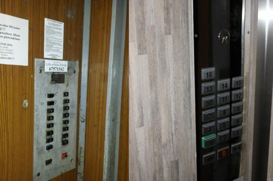 Daudzdzīvokļu mājās Baltkrievijā ražoto liftu apkalpošana kļūs par problēmu