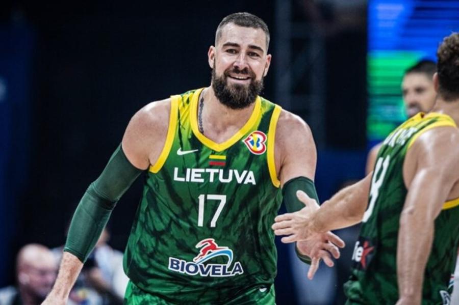 Lietuvas basketbolisti uzveic arī Melnkalni un pirmo posmu noslēdz perfekti