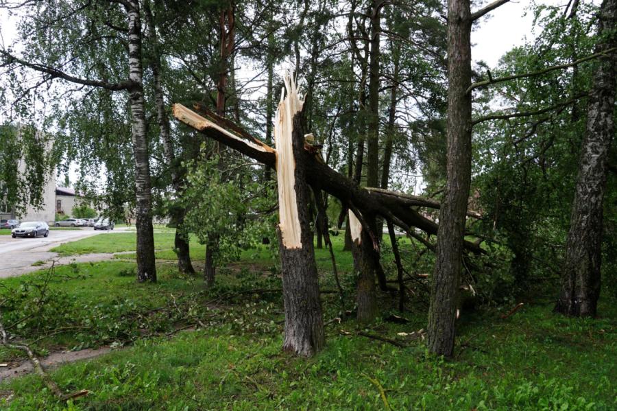 Negaiss būtiskus postījumus Latvijā nav nodarījis