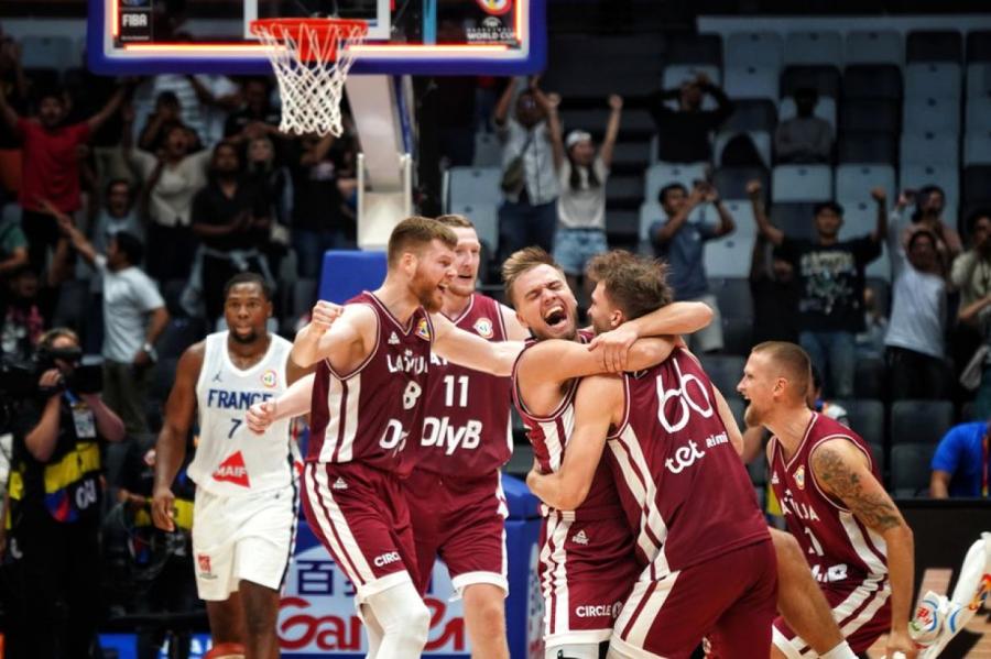 Izlaists jaunākais FIBA «spēka rangs» - Latvija būtiski pakāpusies