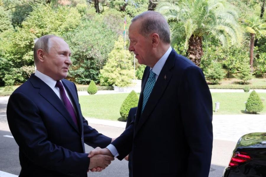 Sočos noris Putina un Erdogana sarunas