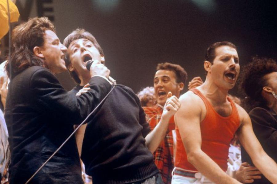 Leģendārais Live Aid koncerts pārtaps mūziklā