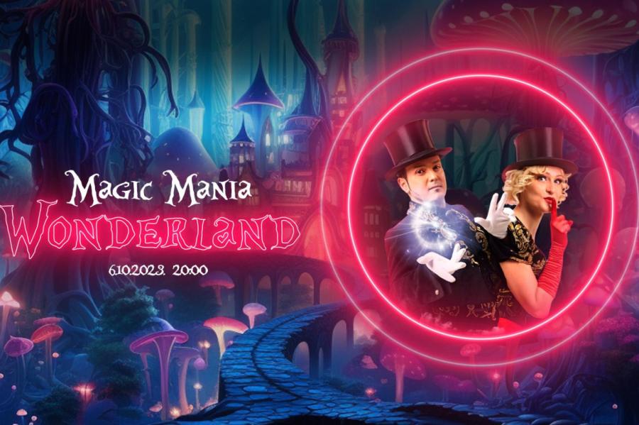 Magic Mania - Wonderland dalībnieku vidū arī Holivudas viesību zvaigzne Rafaels