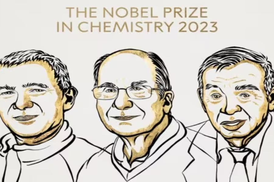Nobela prēmiju ķīmijā piešķir trim zinātniekiem par darbu pie kvantu punktiem