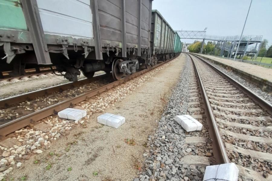 Vilcienā uz Latvijas robežas ar Baltkrieviju atrastas 94 000 cigaretes (+FOTO)