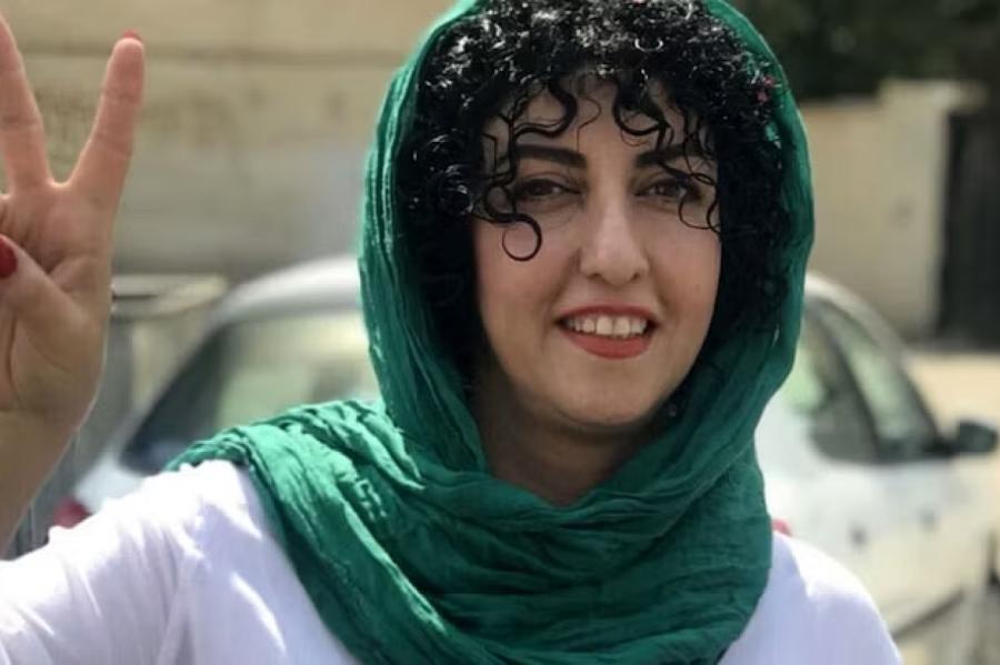 Nobela Miera prēmija - Irānas sieviešu tiesību aktīvistei Nargesai Mohammadi