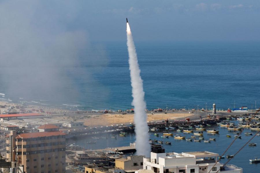 Kaujinieki atkal no Gazas joslas izšāvuši raķetes uz Izraēlu