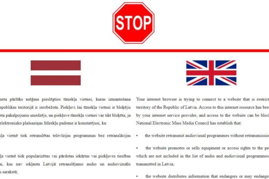 Latvijā ierobežo piekļuvi piecām tīmekļa vietnēm ar Krievijas propagandas saturu