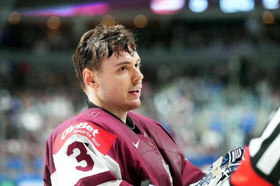 Par 2023.gada Latvijas labāko hokejistu atzīts vārtsargs Šilovs