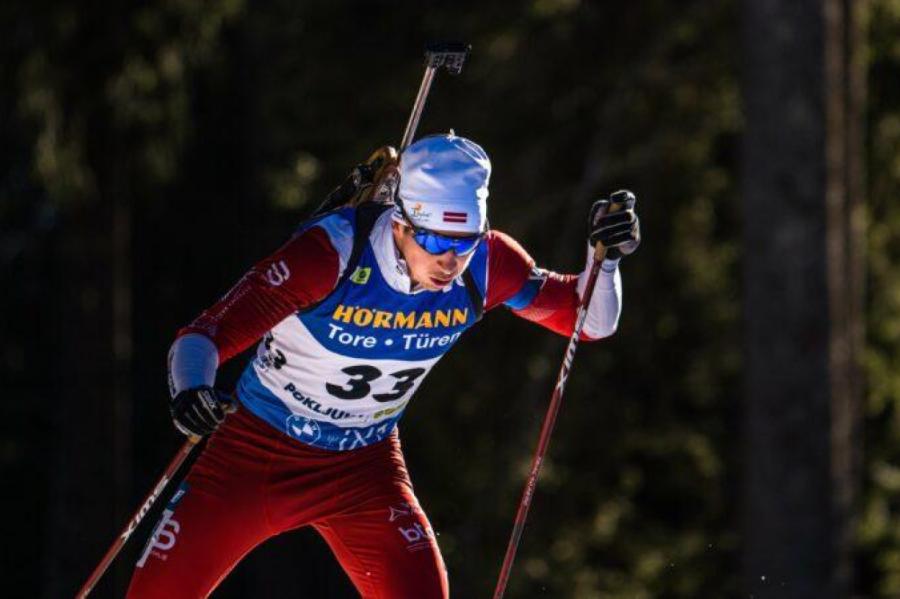 Latvijas biatlonisti Eiropas čempionāta jauktajā stafetē finišē 14.vietā