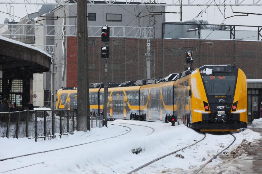 Negaidīti: janvārī Latvijā vilcienu precizitāte pārsniedza ES vidējo rādītāju