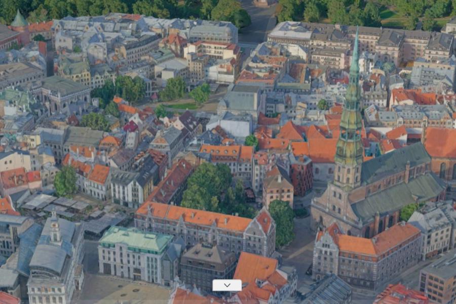 Izstrādāts augstas izšķirtspējas Rīgas 3D realitātes modelis
