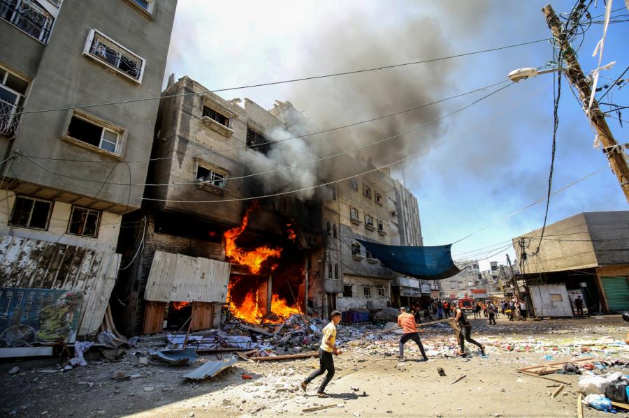Baidens cer uz uguns pārtraukšanu Gazas joslā