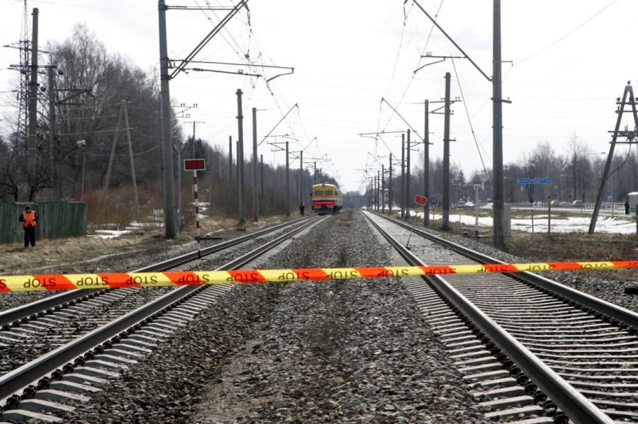 Valsts dzelzceļa inspekcija izmeklē negadījumu Lielvārdes stacijā