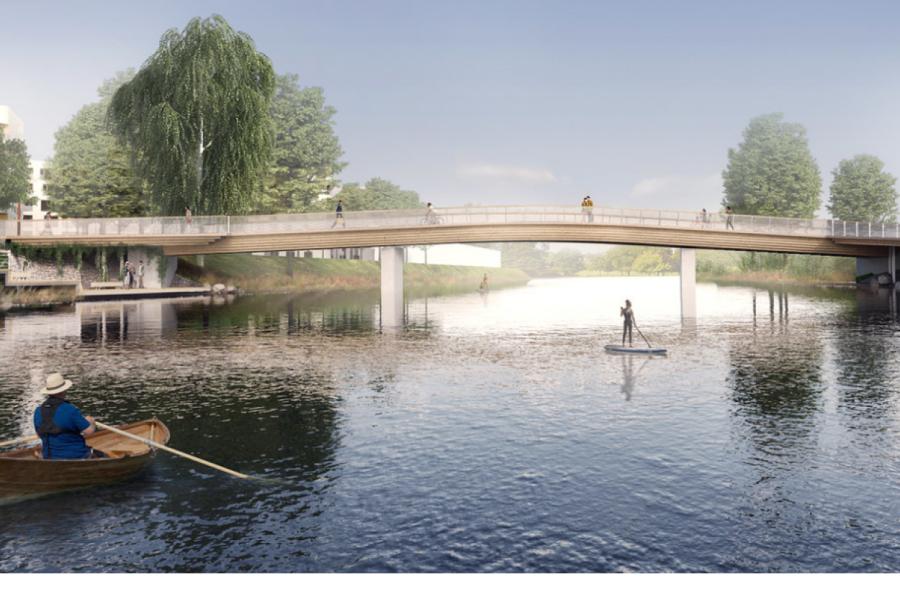 Pēc diviem gadiem pāri Zunda kanālam tiks uzbūvēts jauns tilts (+VIDEO)