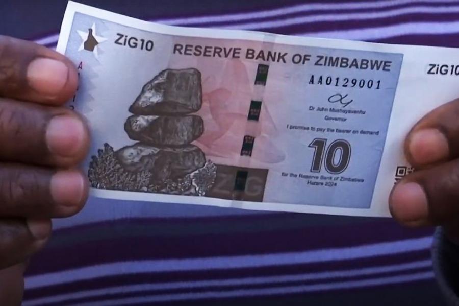 Zimbabvē ieviesta jauna valūta
