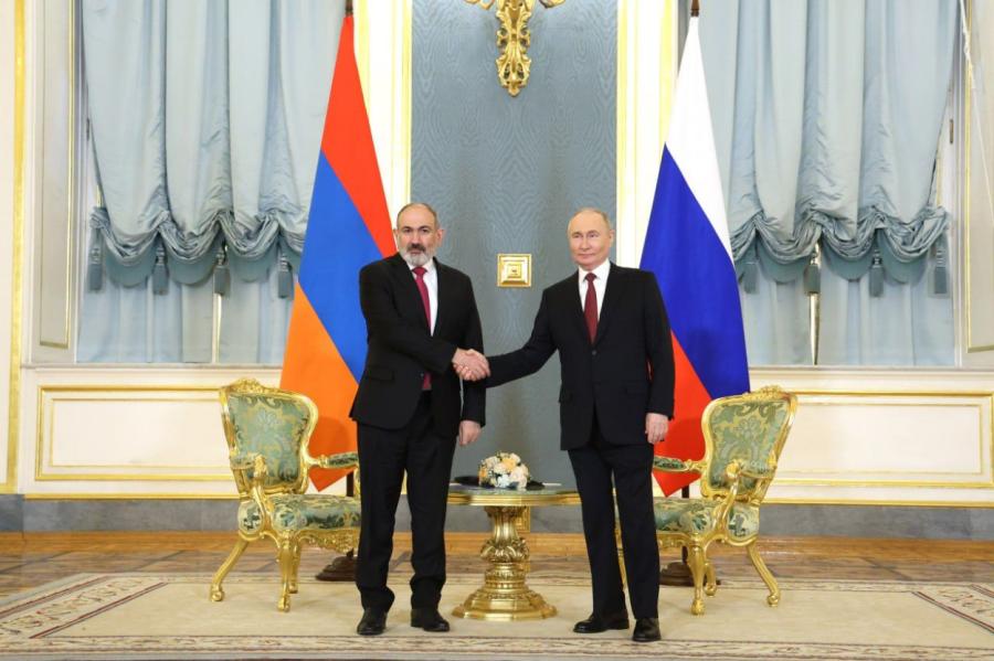 Armēnijas premjerministrs Maskavā ticies ar Putinu