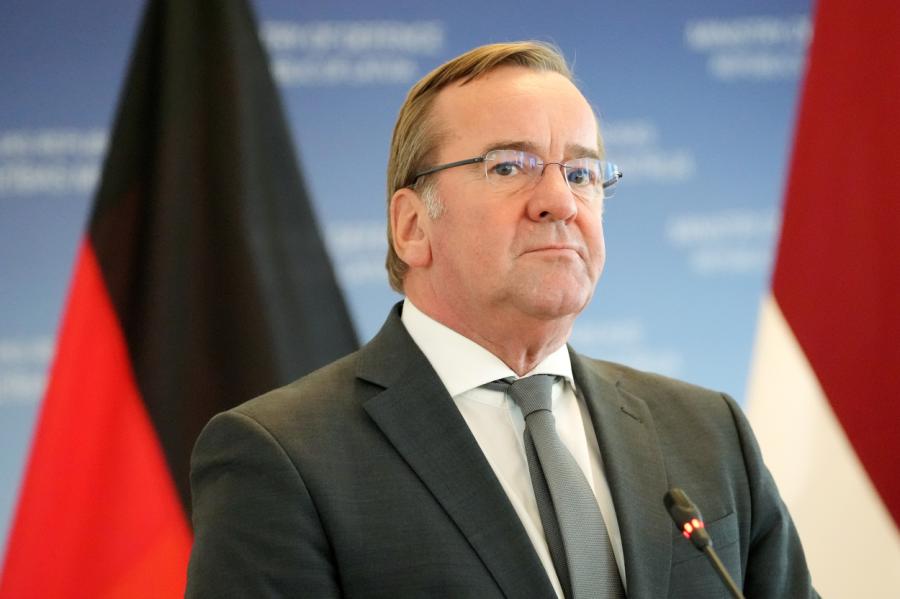 Pistoriuss: Vācija ir gatava uzņemties vadošo lomu drošības politikā Eiropā
