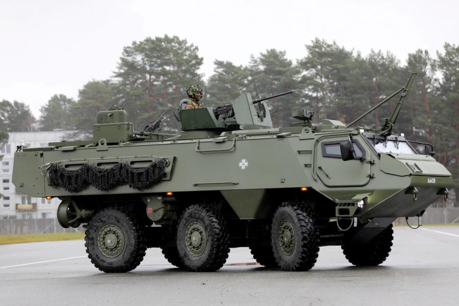 Valmierā atklās «Patria» militāro transportlīdzekļu rūpnīcu