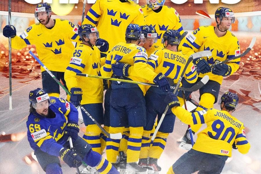 Zviedrijas hokejisti izcīna bronzu pasaules čempionātā