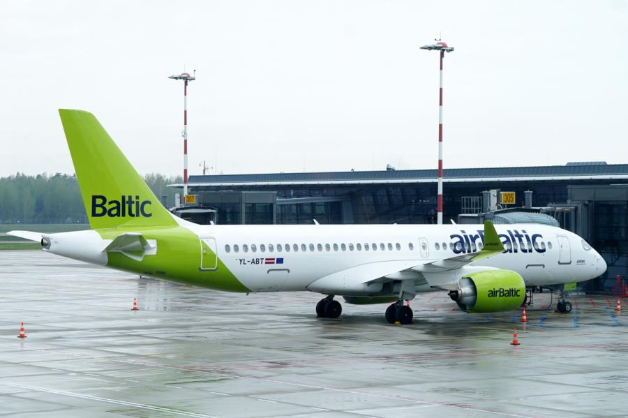 «airBaltic» ieķīlājusi 36 preču zīmes, tostarp «airBaltic»