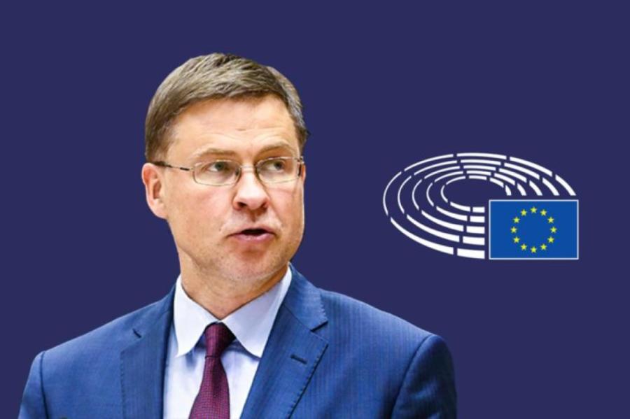 EP vēlēšanās visvairāk plusu saņēmis Dombrovskis, visvairāk svītrots Kariņš
