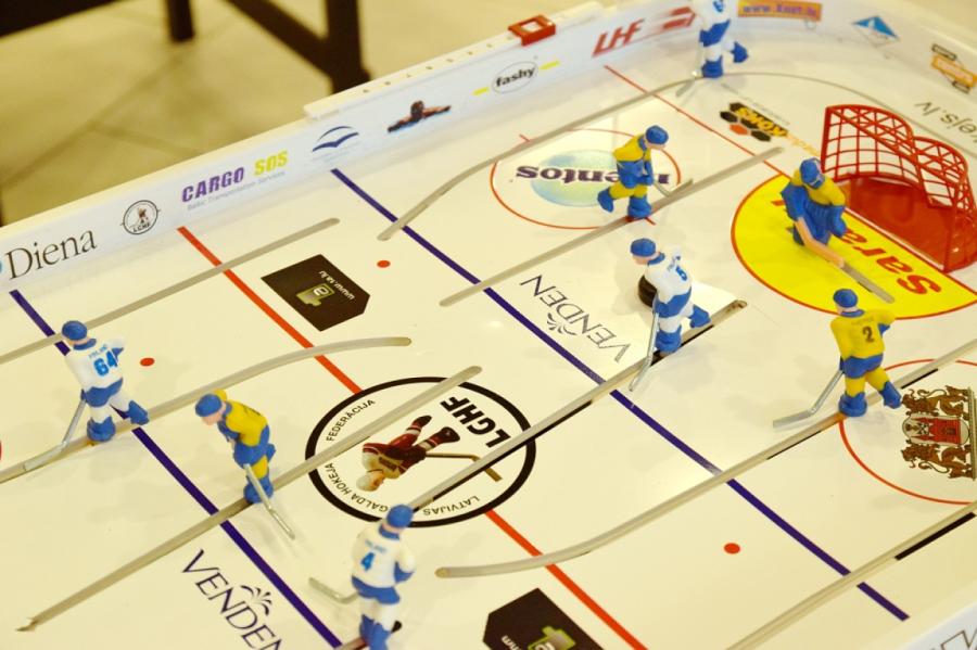 Valmierā norisināsies Eiropas čempionāts galda hokejā