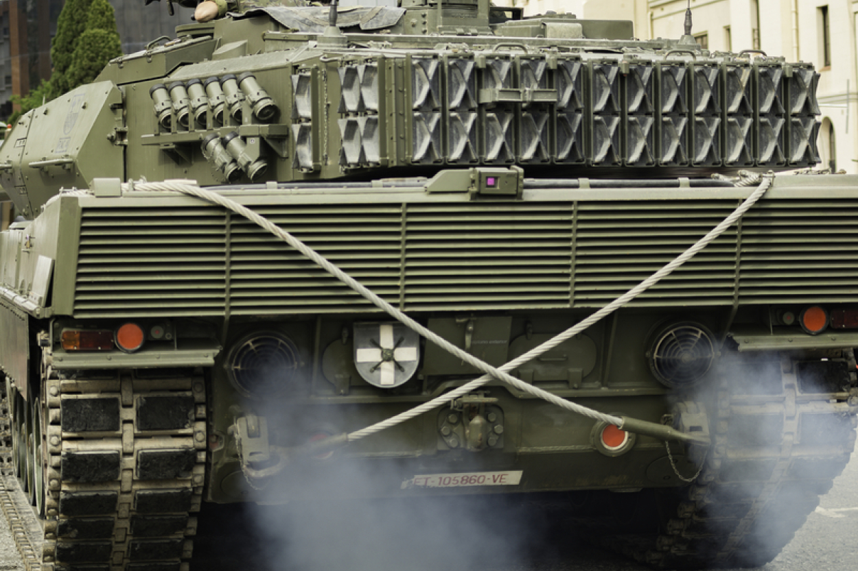 Rheinmetall nodos Ukrainai ar zenītlielgabalu aprīkotus tankus