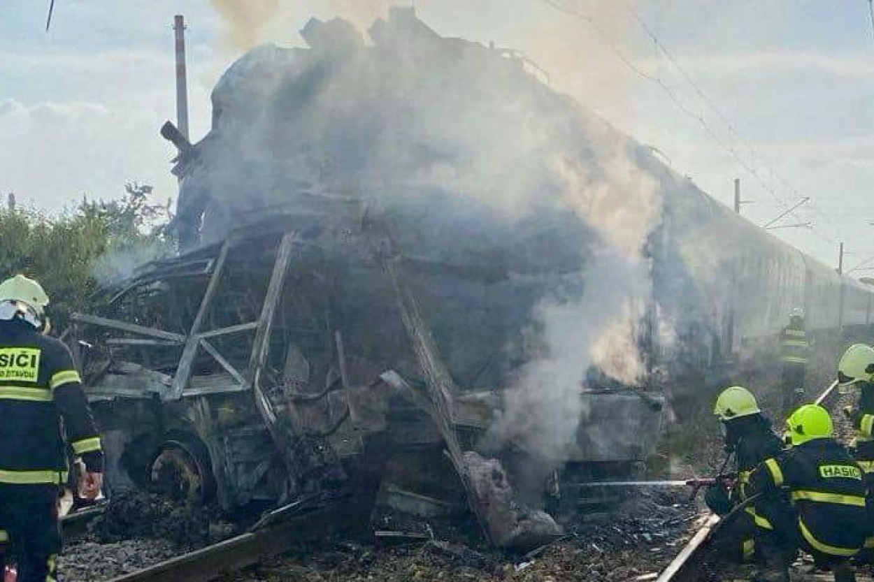 Slovākijā vilciena un autobusa sadursmē seši bojāgājušie
