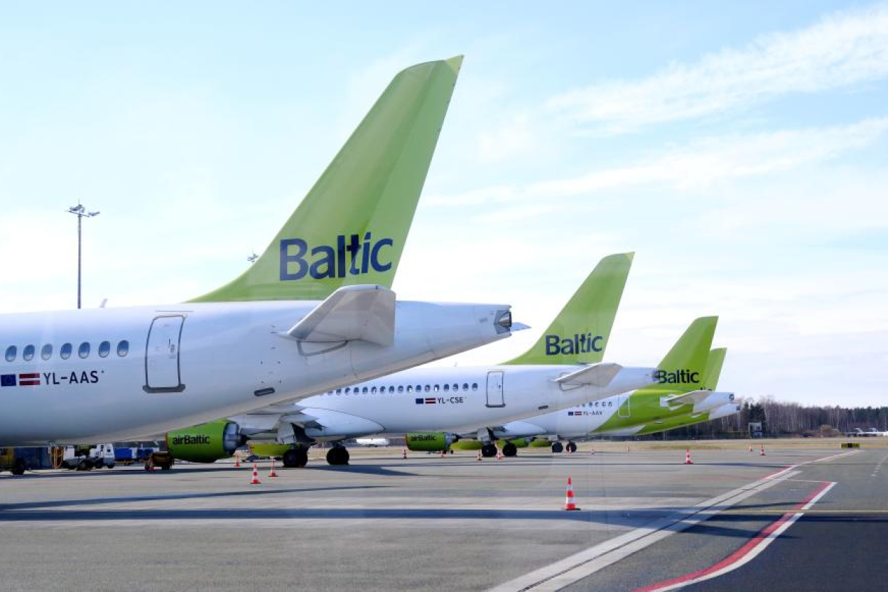 airBaltic balsošanā noskaidrotas pilsētas, kuru vārdos nosauks lidmašīnas