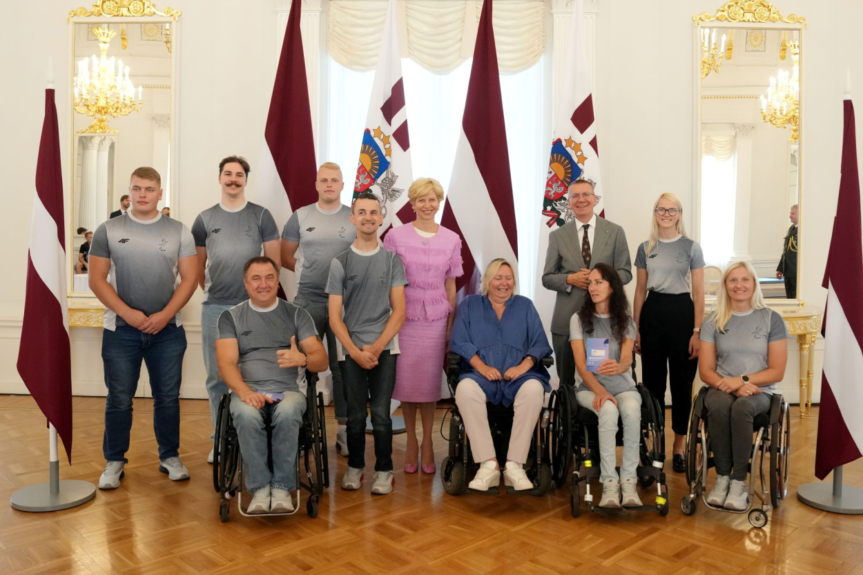 Četri Latvijas sportisti startē Parīzes paralimpiskajās spēlēs