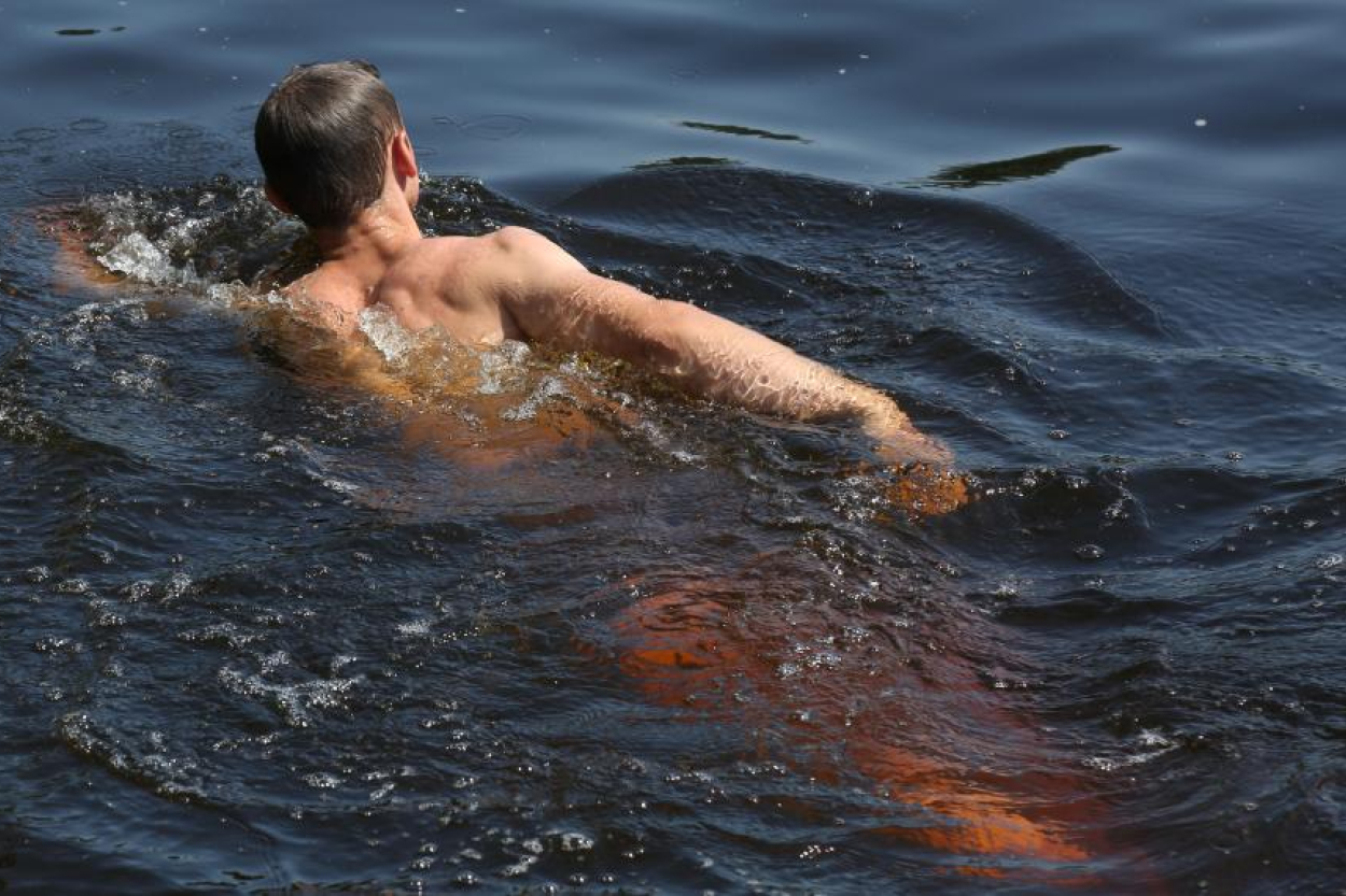 Daļā peldvietu ūdens temperatūra saglabājas tuvu 20 grādiem