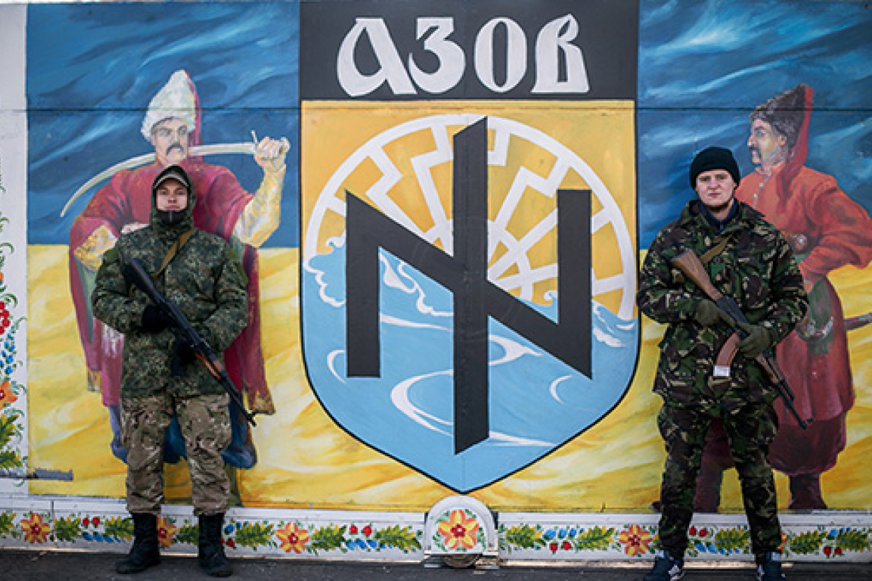 Azov pārstāvji: Mūsu vienībā dienē nevis neonacisti, bet patrioti