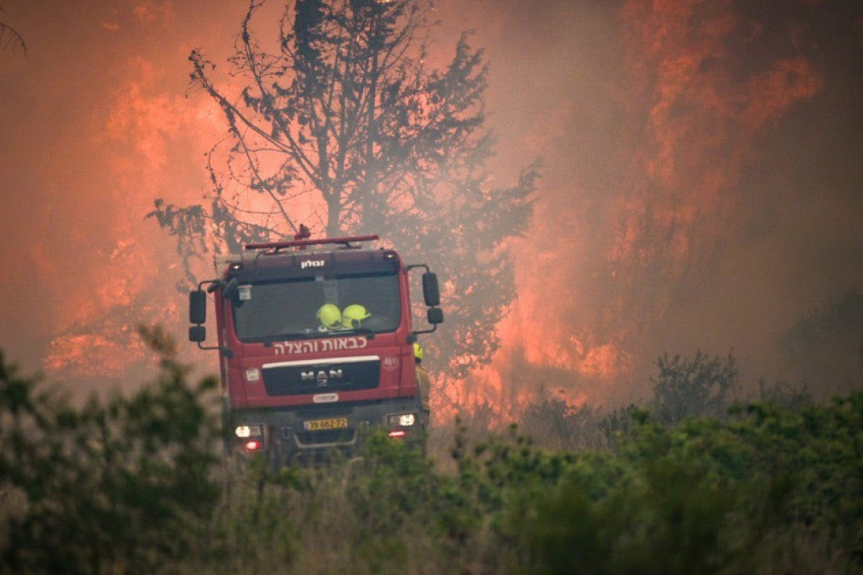 Jeruzalemei tuvojas savvaļas ugunsgrēki