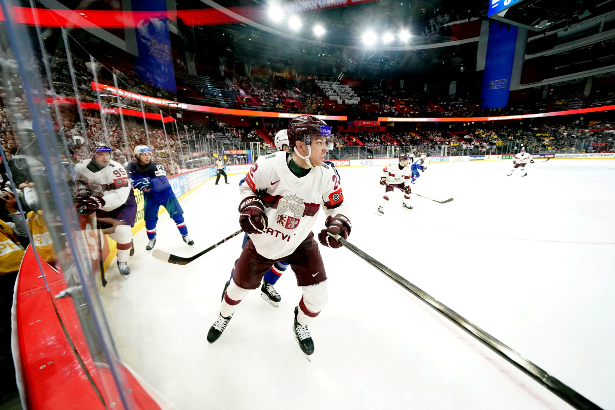 Latvijas hokeja izlase pasaules čempionātu sāk ar uzvaru pār Franciju