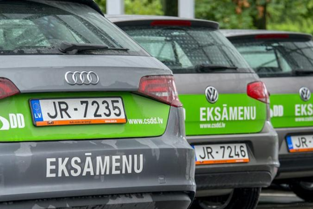 CSDD četros mēnešos izsniegusi par 5% vairāk vadītāja apliecību