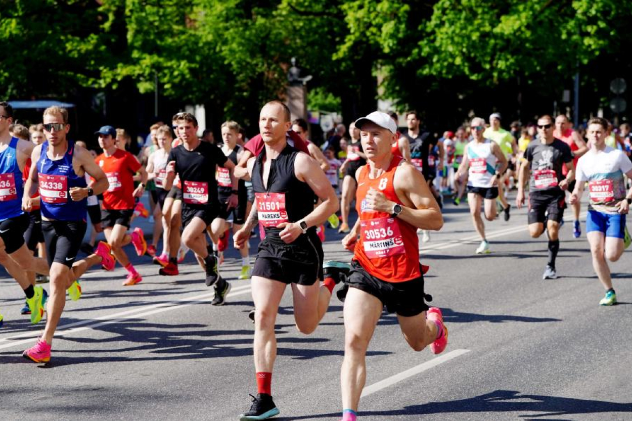 Norisinās Rīgas maratons