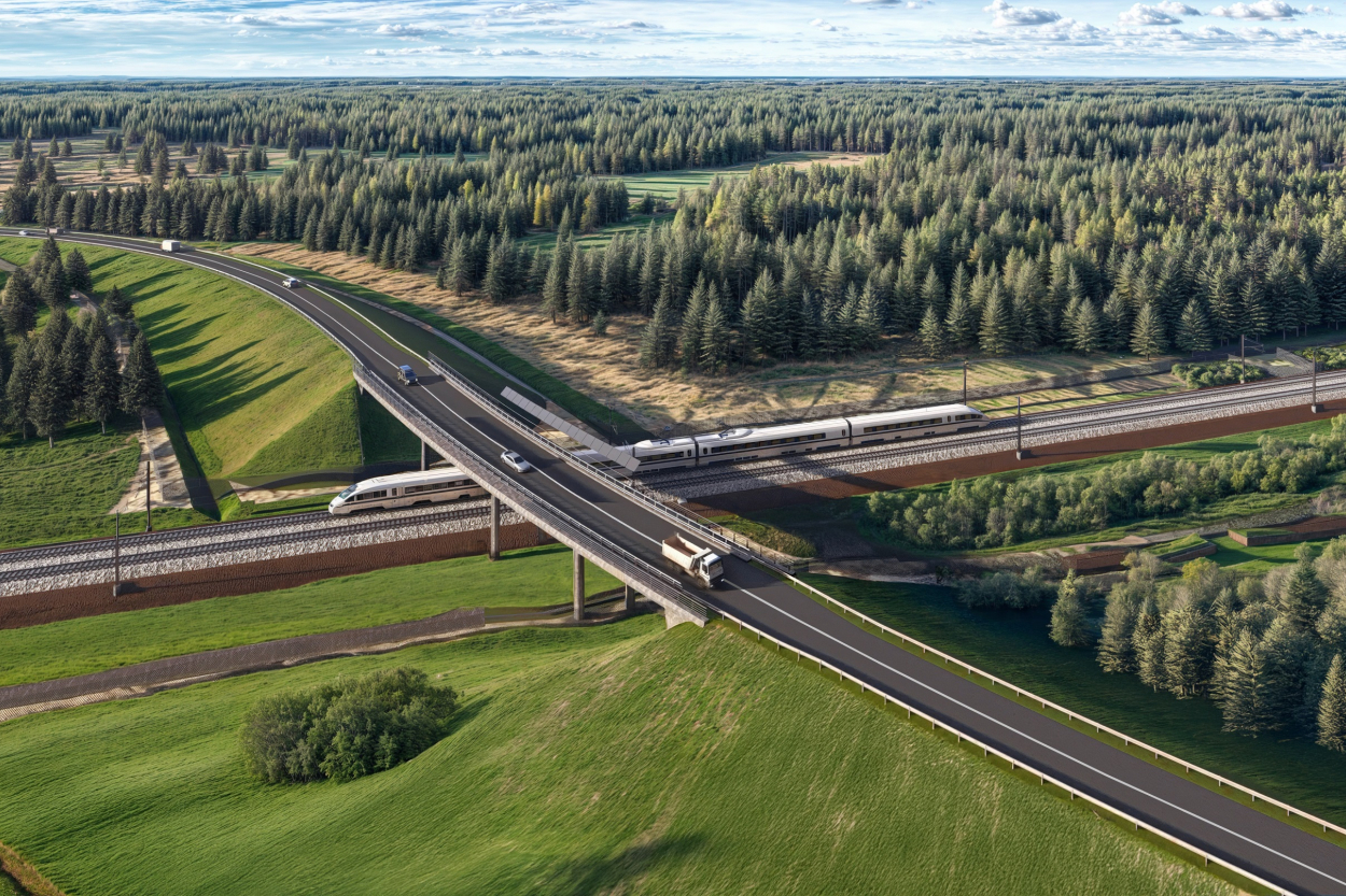 "Rail Baltica" projektā sākta Iecavas infrastruktūras apkopes punkta izbūve