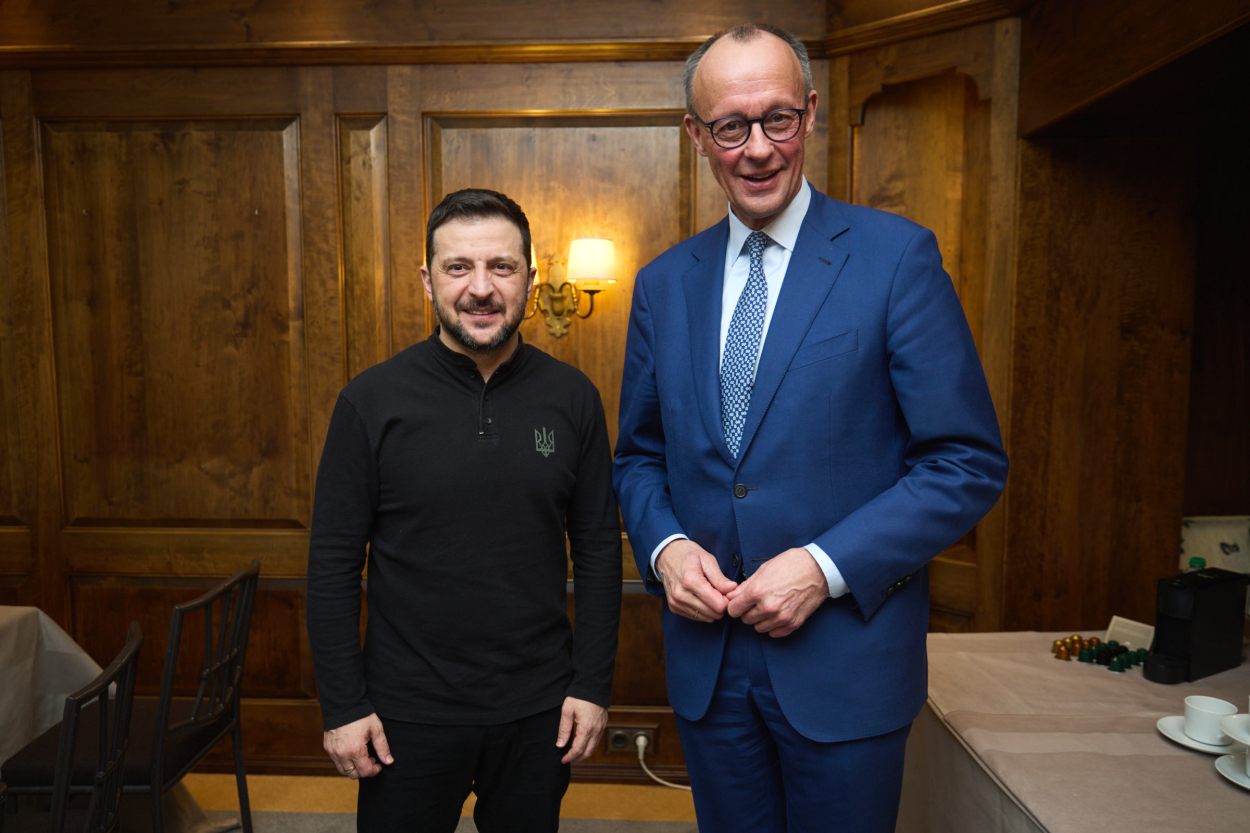 Gaidāma Zelenska un Merca tikšanās Berlīnē