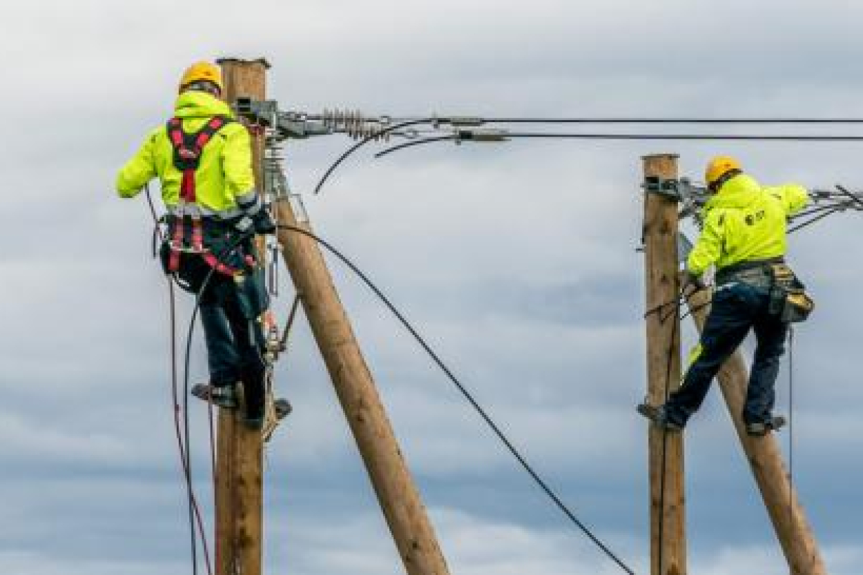 «Sadales tīkls» nakts laikā novērsis 206 vēja radītus elektrotīkla bojājumus