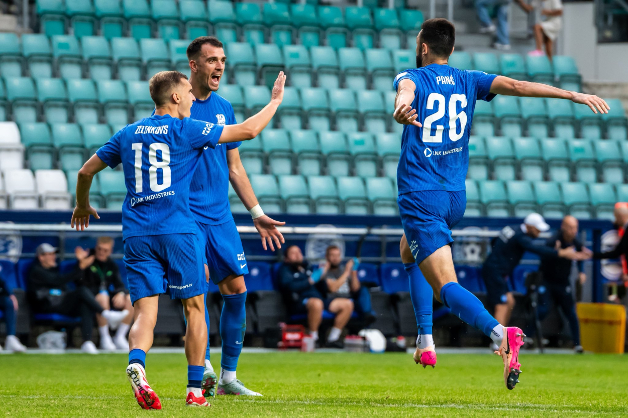 RFS futbolisti minimāli pārspēj «Levadia»