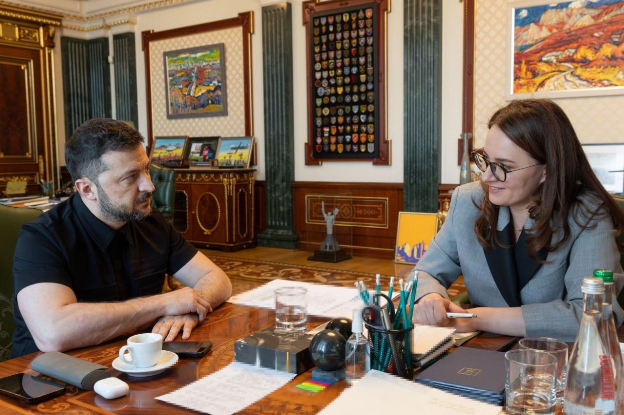 Zelenskis piedāvājis vicepremjerei Jūlijai Sviridenko vadīt valdību