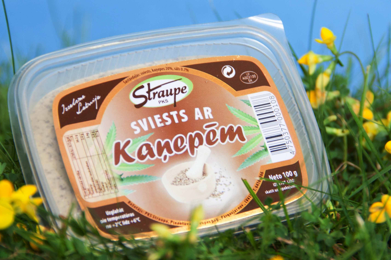 PVD sācis reģistrācijas procedūru "Straupes sviestam ar kaņepēm"