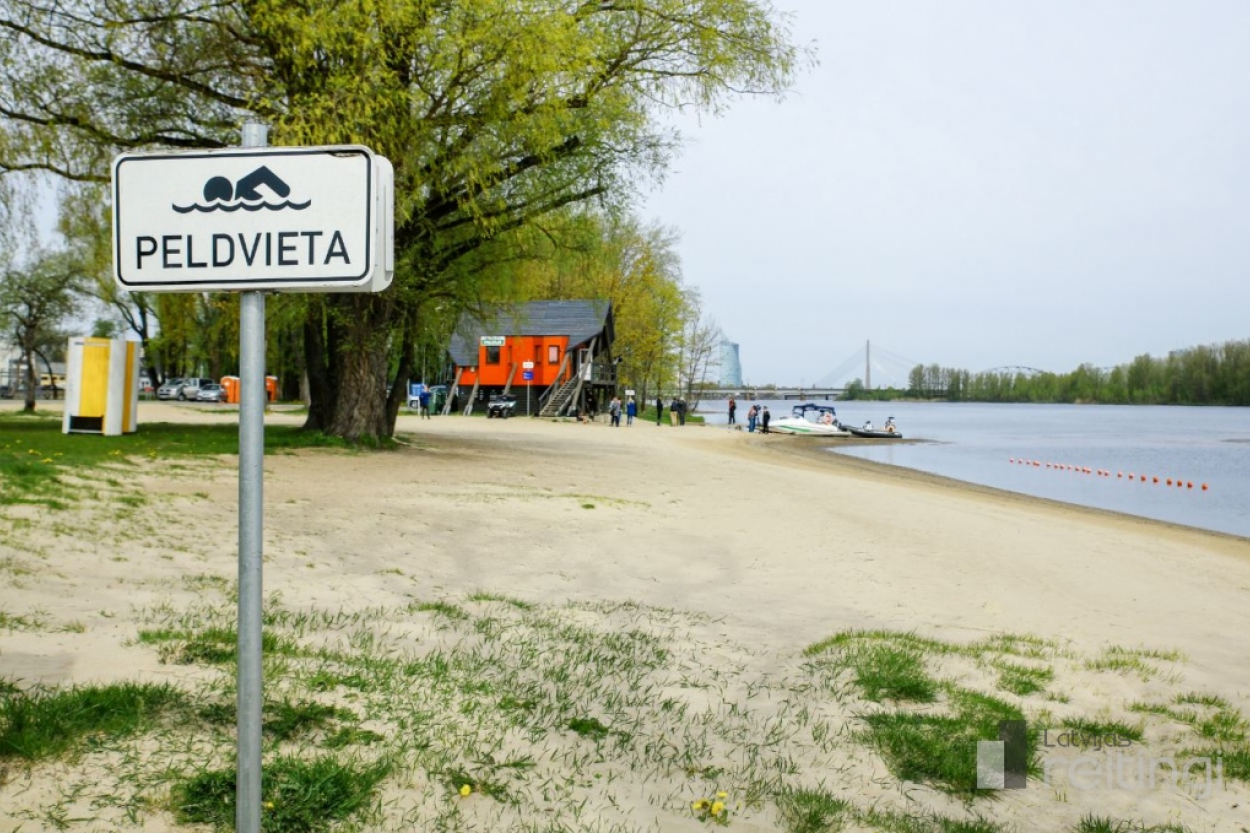 Ģimenēm piemērotas un iecienītas peldvietas Rīgā un tās tuvumā (+VIDEO)
