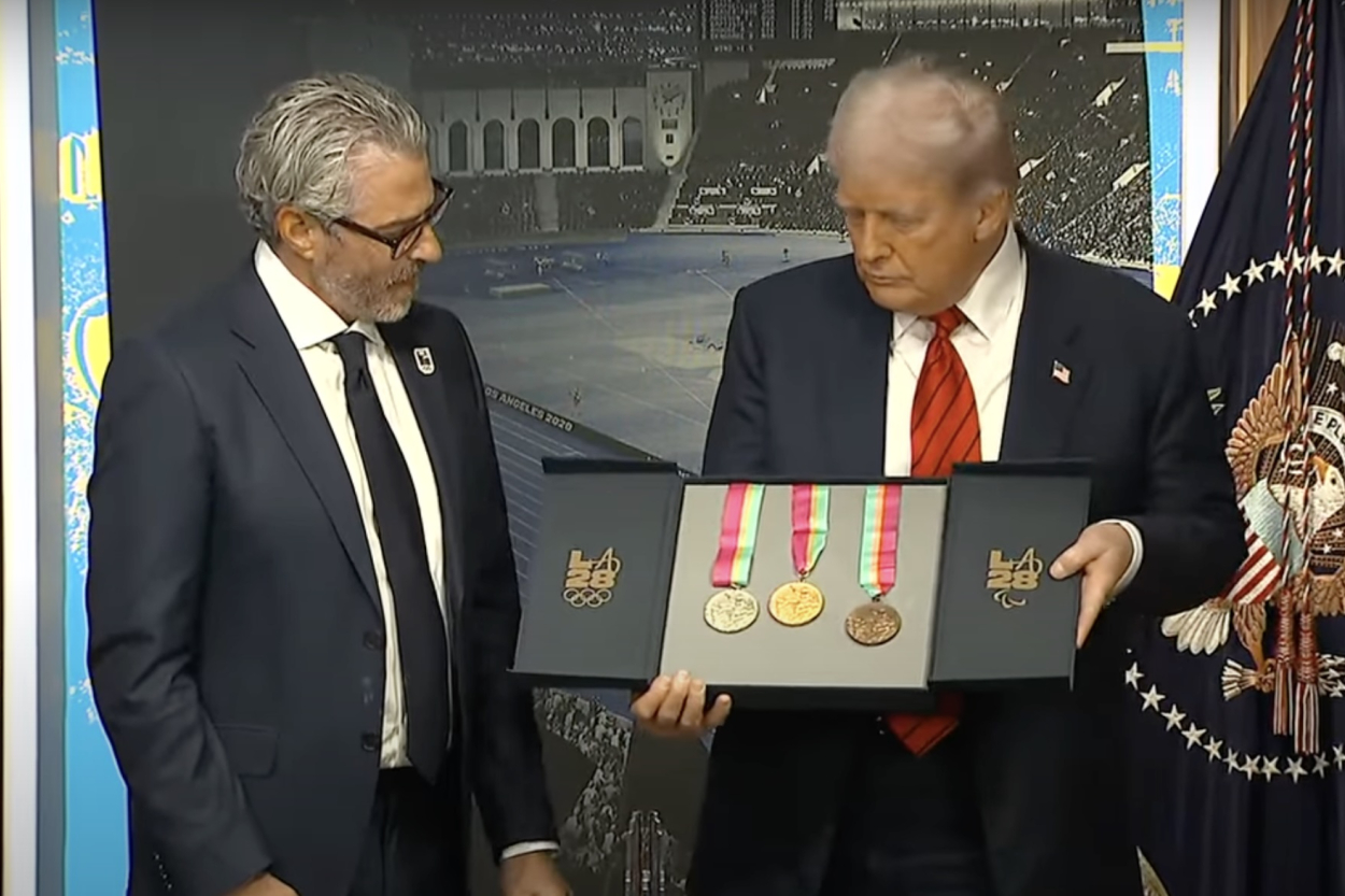 Tramps izveido 2028.gada Losandželosas olimpisko spēļu darba grupu